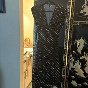 Polka dot retro style dress, size Small